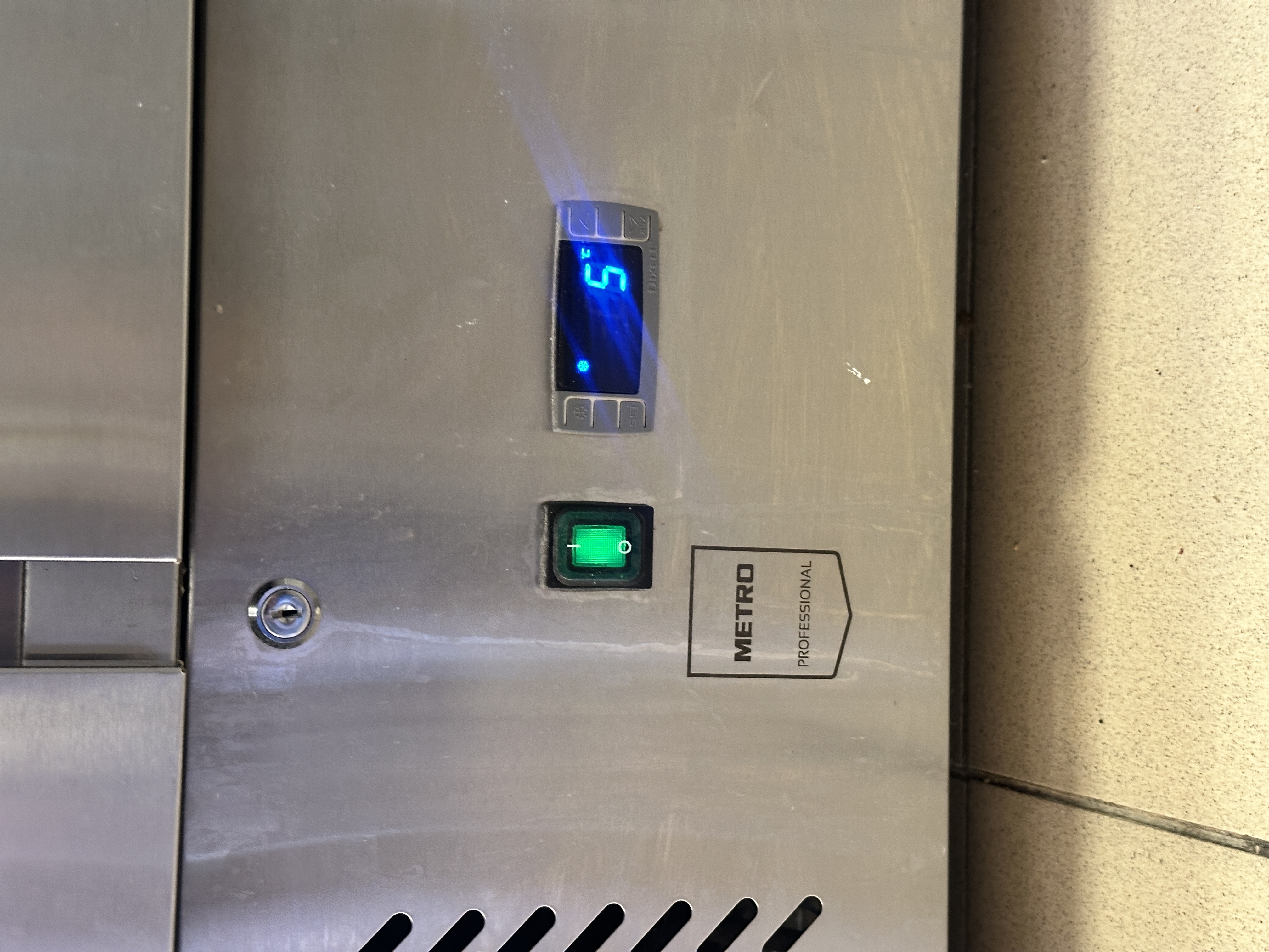 Frigider/masă rece - Masa rece frigorifica profesionala METRO Professional 2025, 2 usi, 1 m – inox - Imagine 2