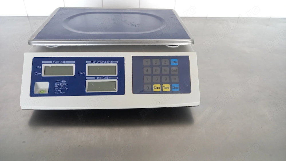 Cantar electronic ACS 15/30 profesional pentru restaurant, magazin, cantina si HoReCa