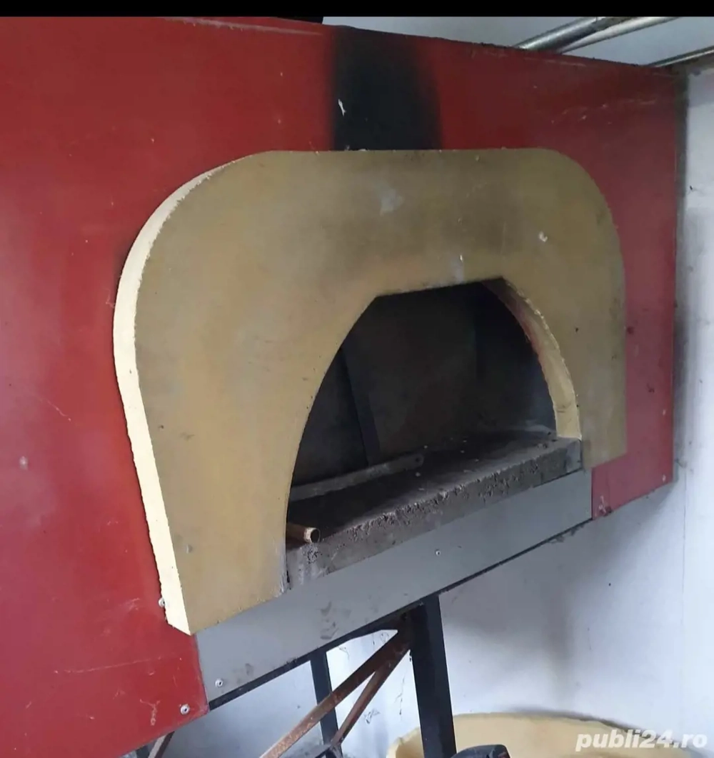 Cuptor profesional de pizza pe lemne - 5 pizza simultan, fabricat in Italia - Imagine 3