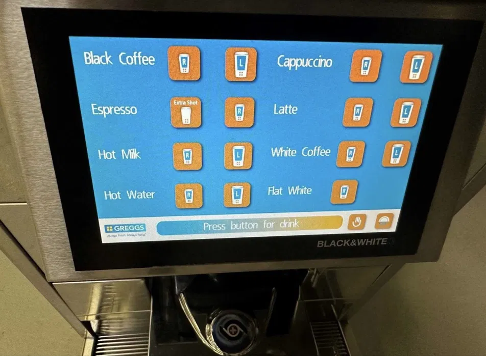 Automat profesional de cafea cu rasnita pentru cafenea, restaurant, hotel, birou si HoReCa - Imagine 2