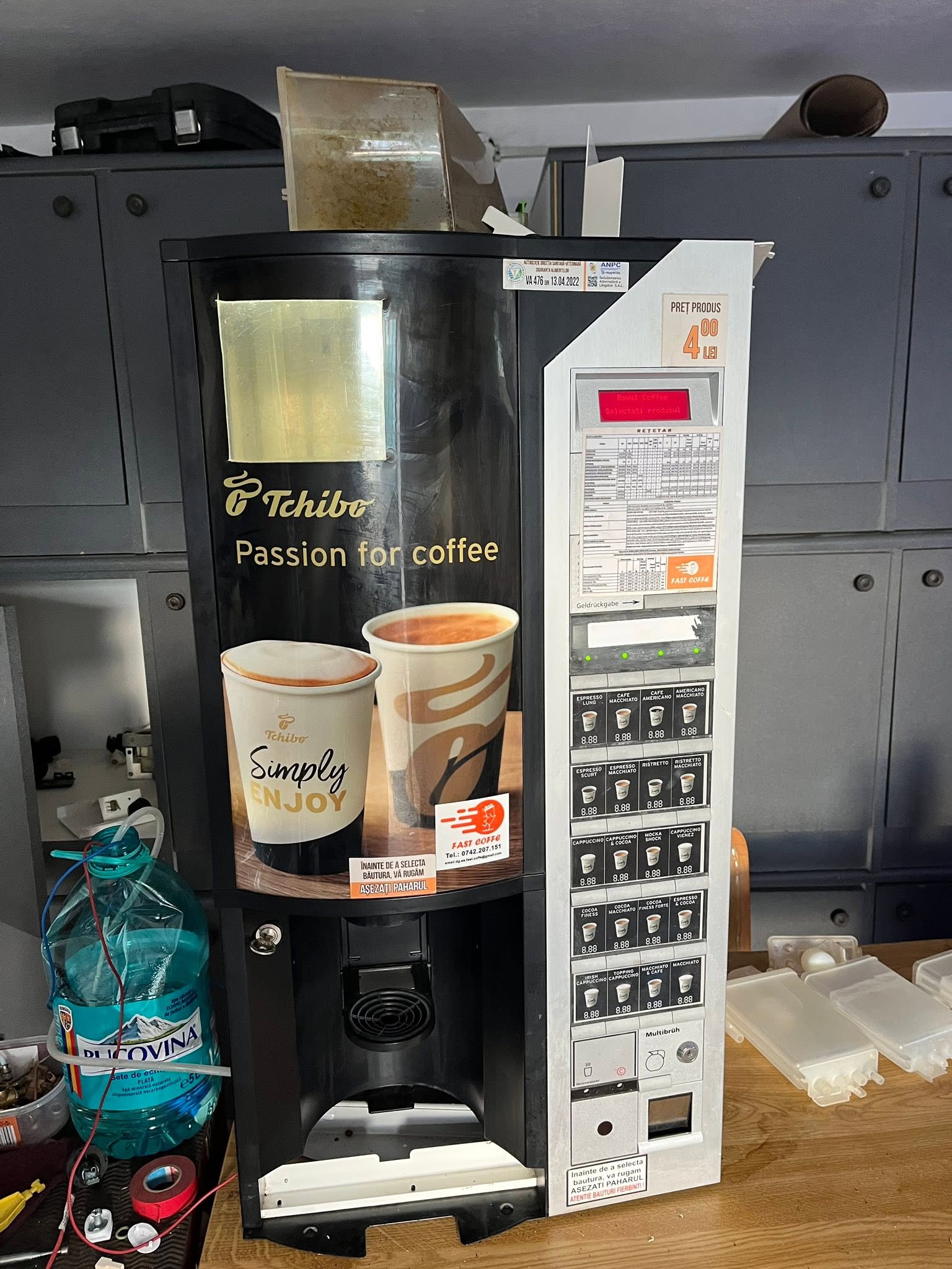 Automate de cafea profesionale noi si second hand | Service autorizat | Reconditionare | Vending HoReCa