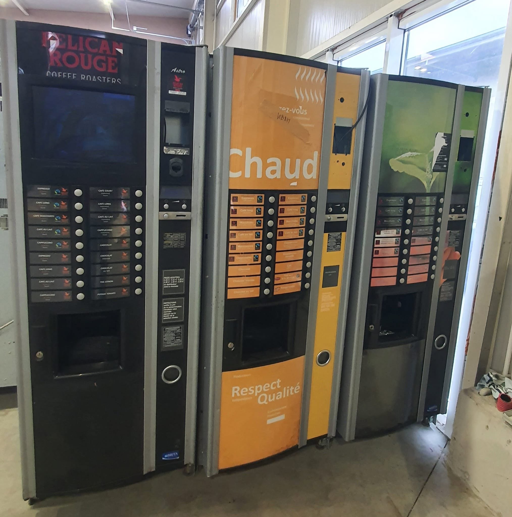 Automate profesionale de cafea Pelican Rouge pentru vending - automate cafea second hand HoReCa - Imagine 2