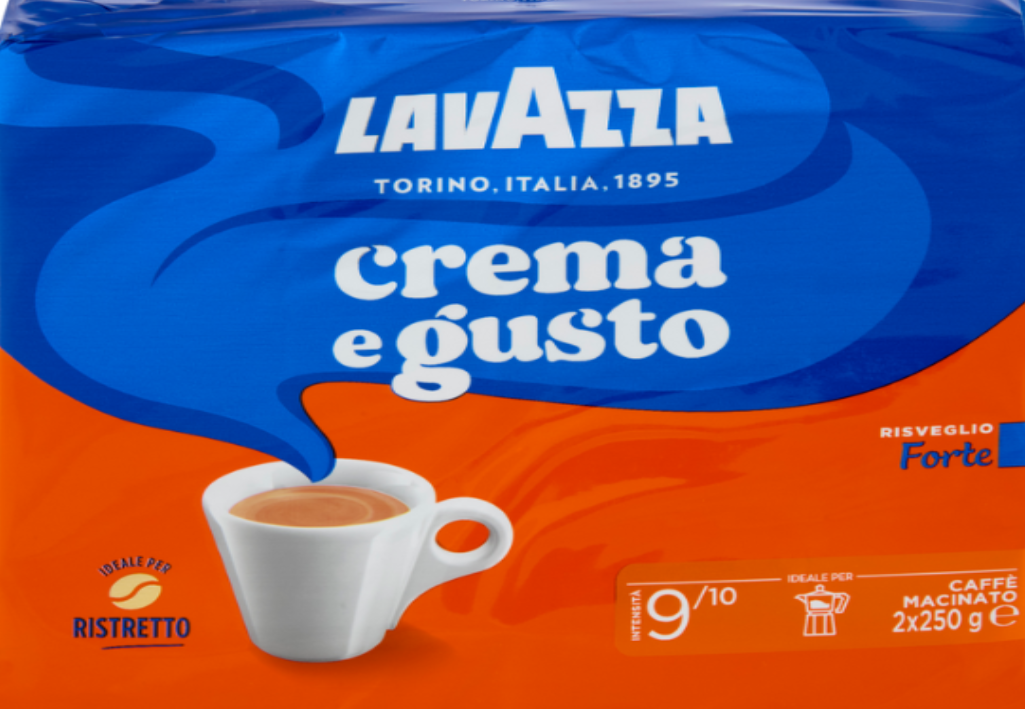 Cafea macinata Lavazza Qualita' Rossa si Crema e Gusto 25 Ron/250 g - Cafea pentru HoReCa, cafenele si acasa - Imagine 2