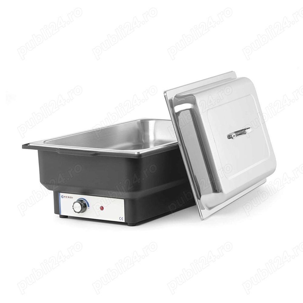 Vand Chafing Dish Electric profesional Hendi – echipament pentru catering, restaurante si evenimente