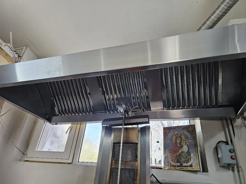 Vand hota profesionala din inox pentru restaurant, fast-food si shaormerie