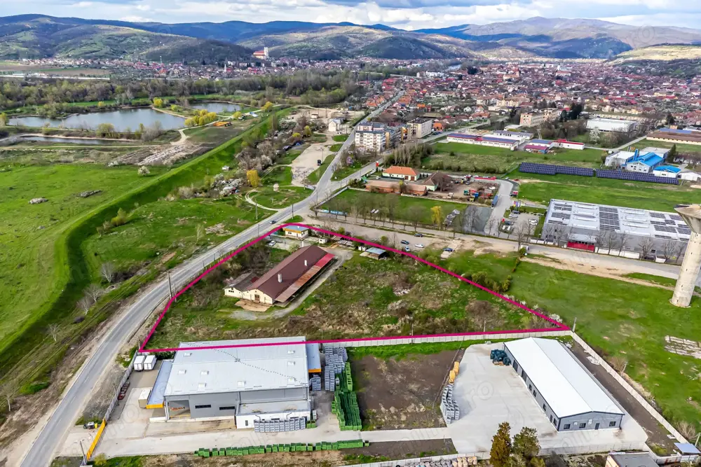 Hala industriala cu teren 10.495 mp de vanzare Lipova - Ideala pentru supermarket, productie, logistica sau HoReCa - Imagine 2