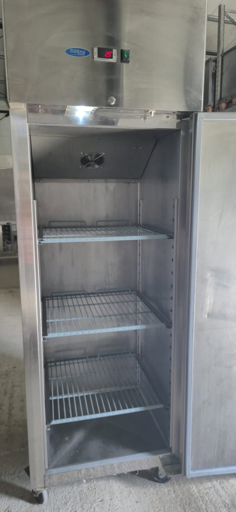Frigider Profesional Maxima din Inox 480 Litri - Dulap Frigorific HoReCa 220V, Stare Perfecta - Imagine 2