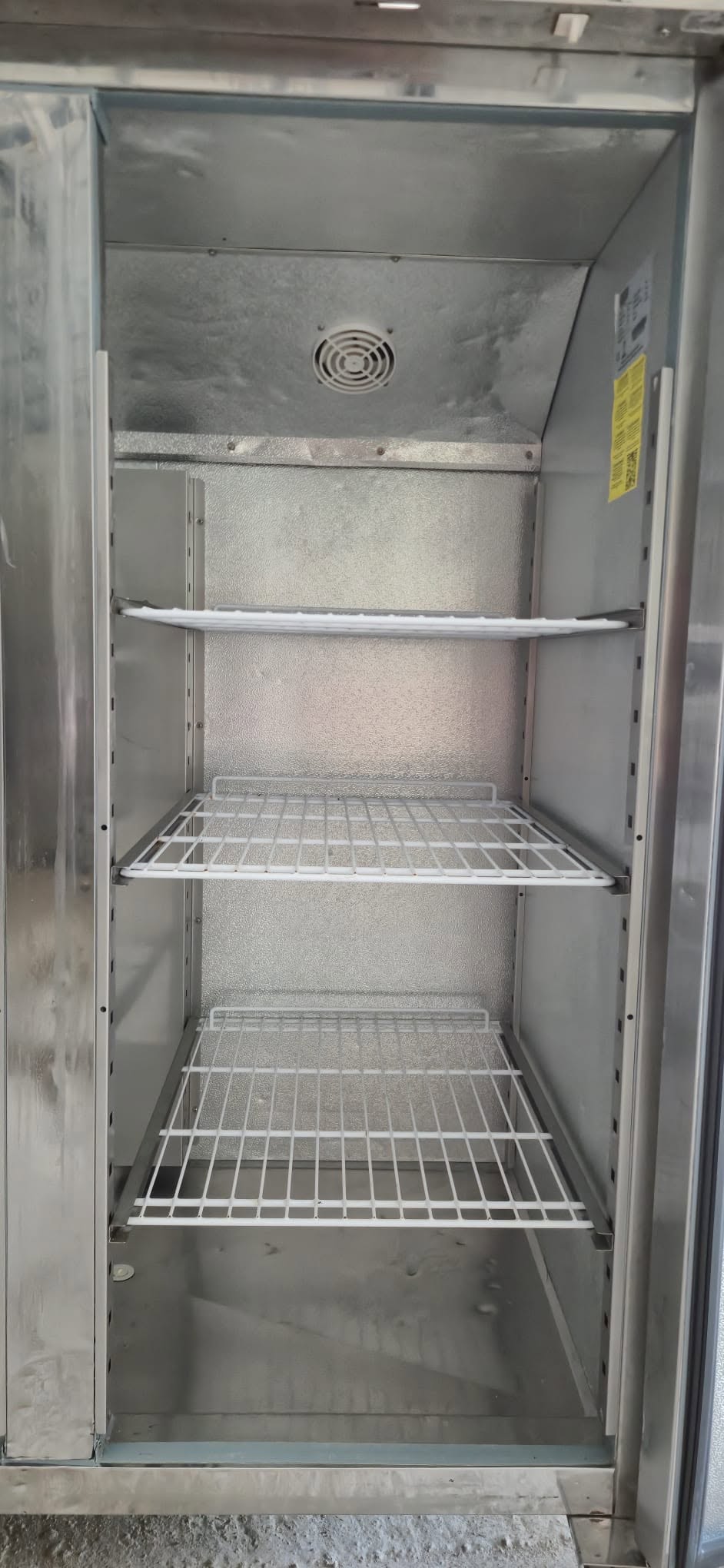 Congelator Profesional Dublu Polar 1200 Litri - Dulap Congelare Inox cu 2 Usi, 220V - Imagine 2