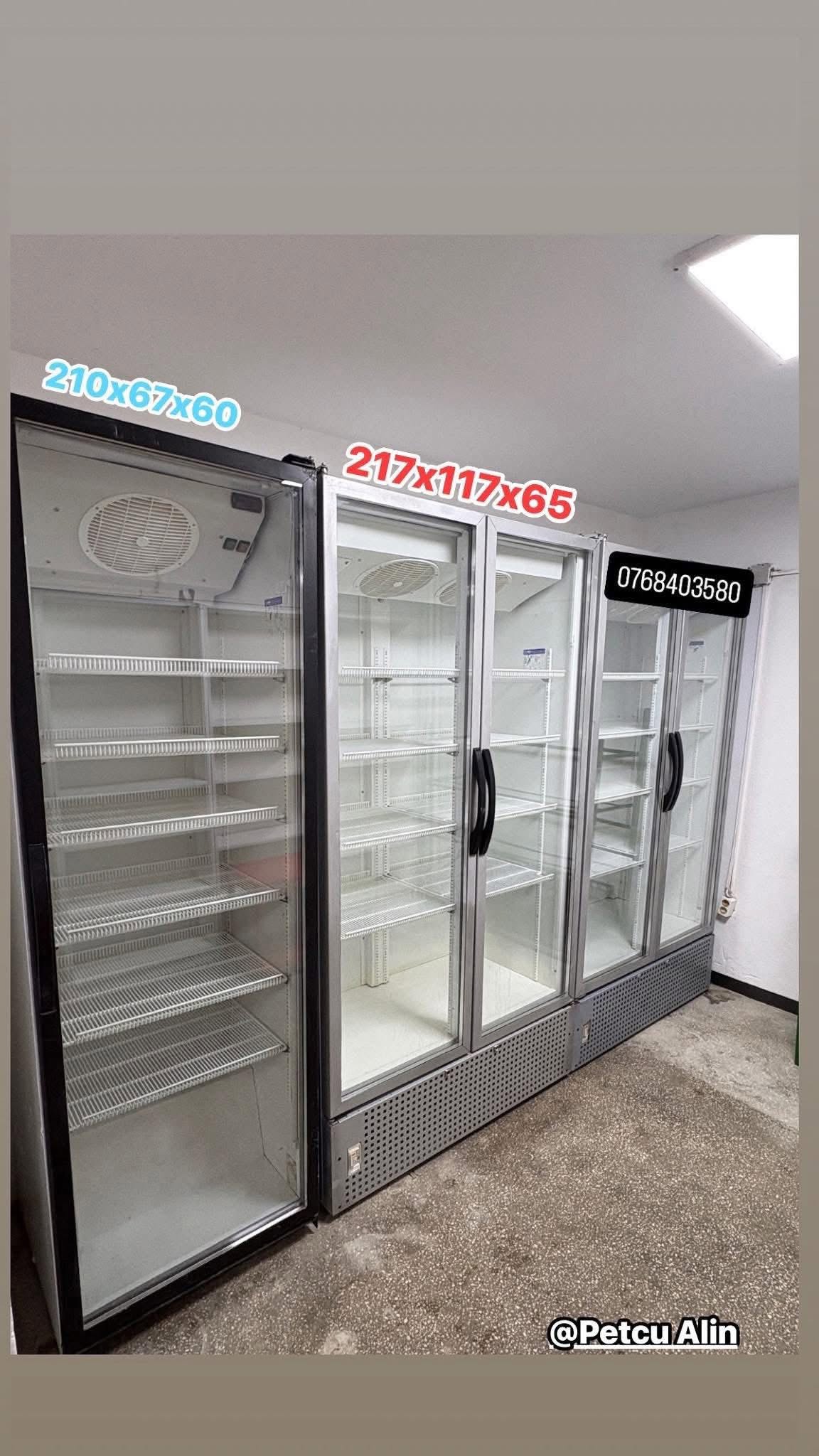 Vitrine Frigorifice Profesionale SH | Modele 210x67x60 si 217x117x65 | Frigidere Comerciale cu LED | Garantie