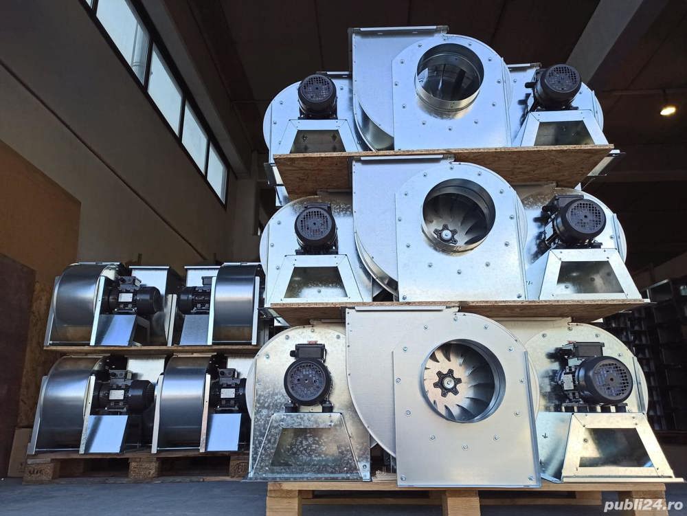 Ventilator extern pentru hota profesionala 2500-16000 mc/h - montaj disponibil - Imagine 2