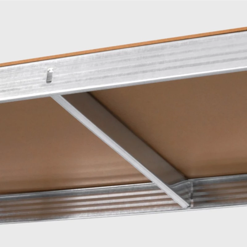 Raft Metalic Profesional 180x90x40 cm, 5 Polite MDF, Capacitate 750 kg, Otel Galvanizat Rebel RB-1251