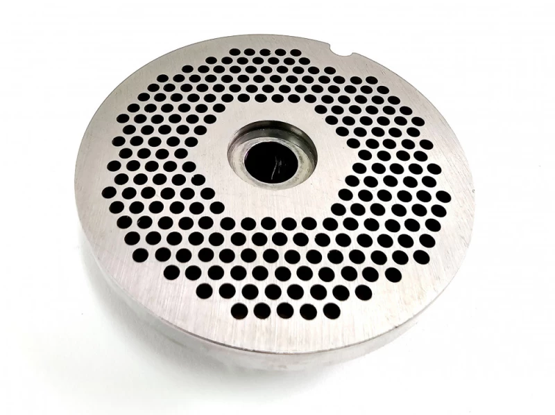 Sita Inox AISI 420 TC22 Nr. 22, Gauri 3 mm, pentru Masina de Tocat Carne Reber 4715 A - Imagine 3