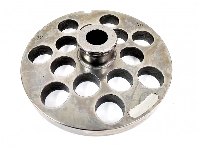 Sita Inox AISI 420 TC32 Nr. 32, Gauri 16 mm, pentru Masina de Tocat Carne Reber 4754 A - Imagine 3