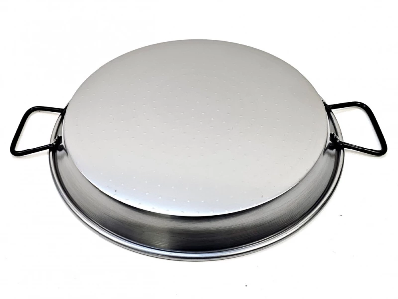 Tigaie Profesională pentru Paella 70 cm Garcima Pata Negra – Oțel Carbon Extra Gros, 25 Porții, Heavy Duty