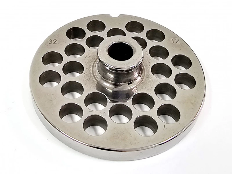 Sita inox AISI 420 TC32 nr. 32 cu gauri de 12 mm pentru masina de tocat carne Reber RBR322502 - Imagine 3