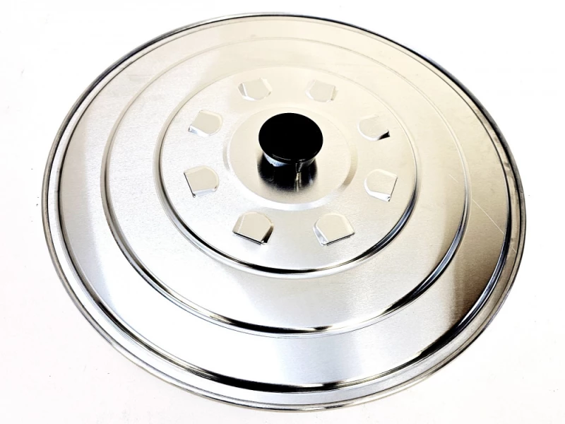 Capac aluminiu pentru tigaie Paella 28 cm Garcima – Capac profesional cu evacuare abur, fabricat în Spania - Imagine 2