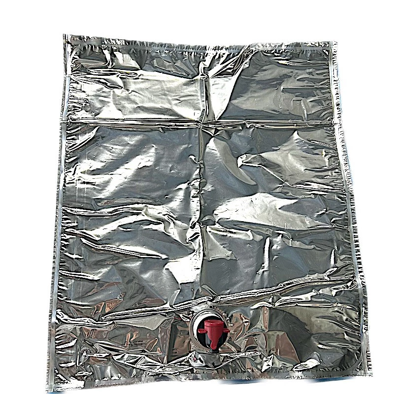 Punga Bag in Box 3 Litri cu Robinet pentru Vin, Suc, Cidru si Lichide Alimentare BMH Metalizata - Imagine 2
