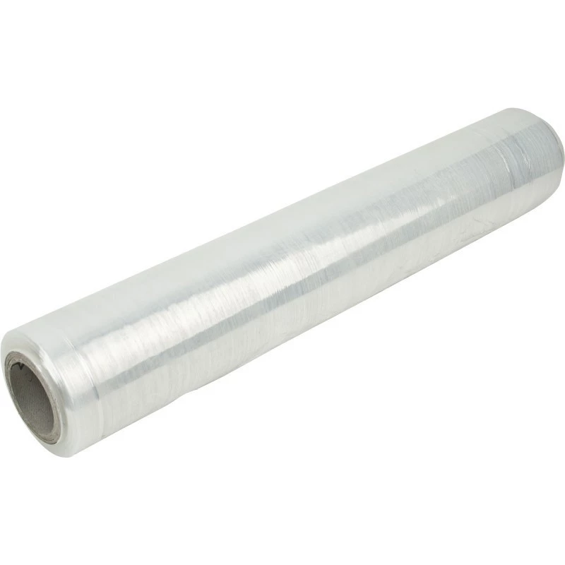 Folie Stretch Transparenta pentru Ambalare 50 cm x 300 m, 20 microni, 2.8 kg - Folie Profesionala Paletizare