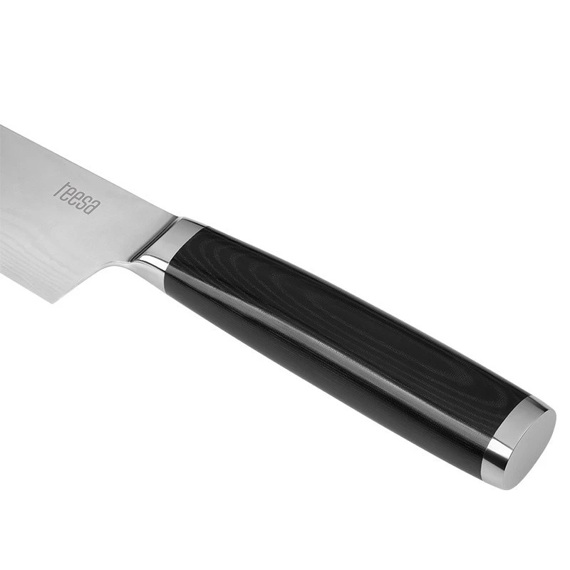 Cutit Bucatar Profesional Teesa TSA0196, Otel Damasc VG10, Lama 20 cm, Chef Knife Premium - Imagine 2
