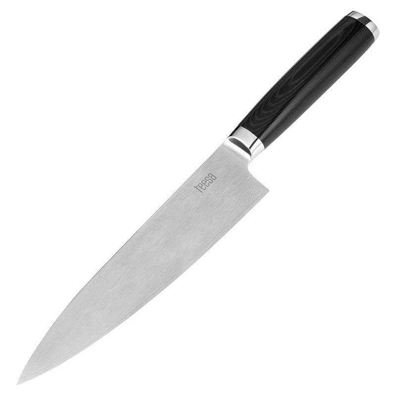 Cutit Bucatar Profesional Teesa TSA0196, Otel Damasc VG10, Lama 20 cm, Chef Knife Premium - Imagine 5