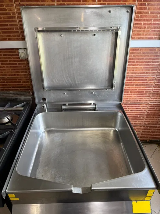 Basculanta horeca TOP K profesionala pe gaz, 80L, cuva inox si basculare manuala - Imagine 2
