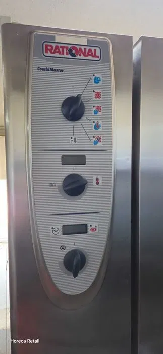 Convectomat Rational CombiMaster pe gaz, cuptor profesional 20 tavi GN pentru HoReCa - Imagine 2