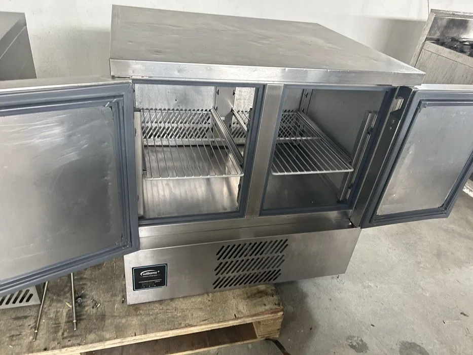 Masa frigorifica profesionala Williams cu 2 usi, masa rece inox pentru restaurante si HoReCa