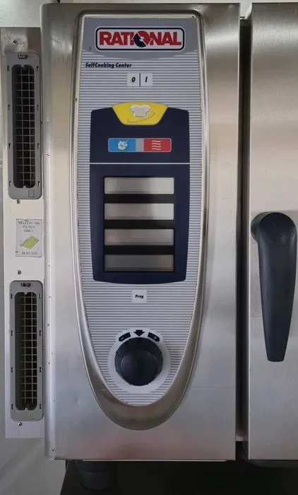 Convectomat Rational profesional 6 tavi pe gaz, cuptor HoReCa GN 1/1 pentru restaurante si catering - Imagine 2