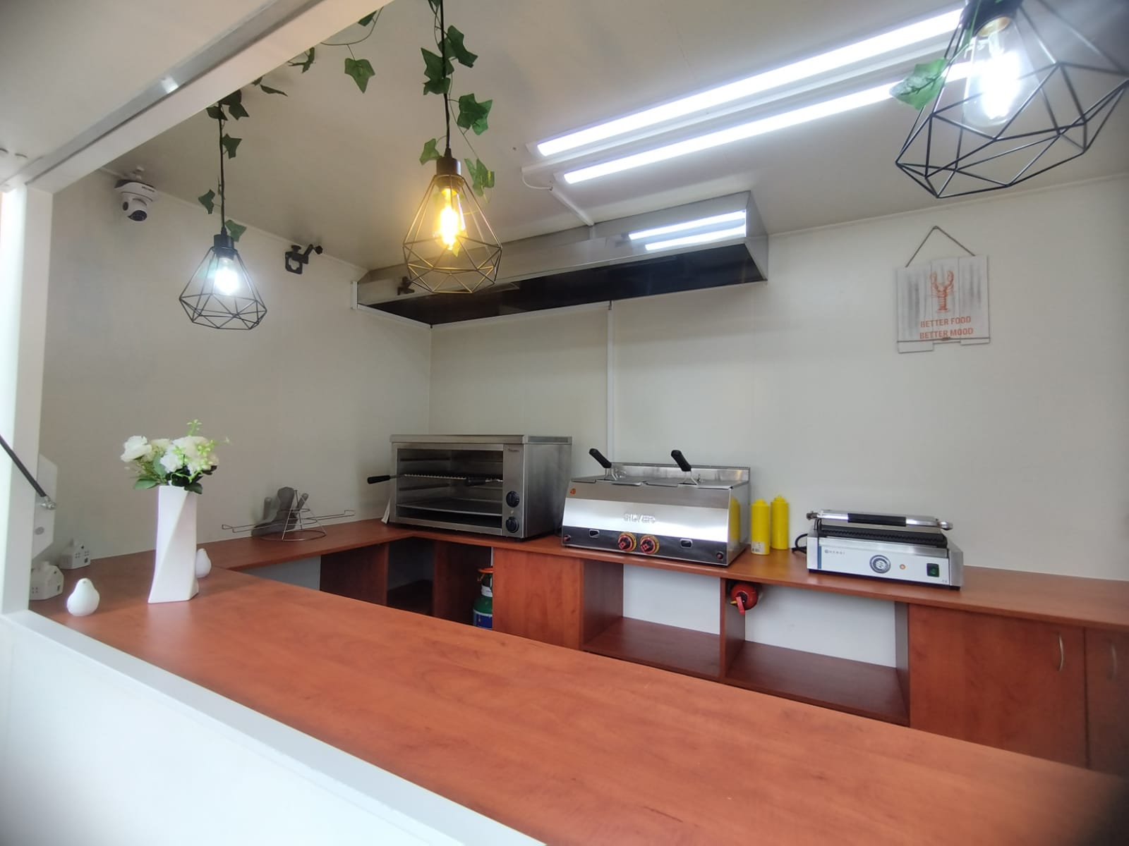 Rulota Fast-Food Profesionala de Vanzare – Ideală pentru Burgeri, Shaorma, Pizza, Hot Dog și Street Food - Imagine 3