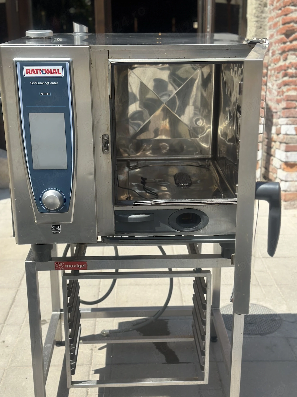 Cuptor Profesional Combi Steamer 5 Tavi GN 1/1 | Cuptor Electric HoReCa pentru Restaurant, Catering si Fast Food - Imagine 2