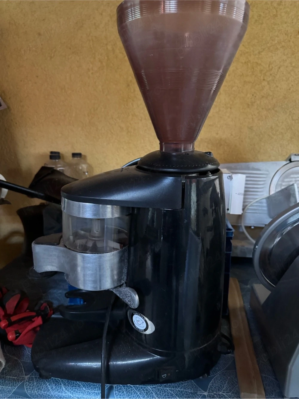 Rasnita Profesionala Cafea Compak cu Dozator | Grinder Espresso HoReCa pentru Cafenea, Bar si Restaurant - Imagine 2