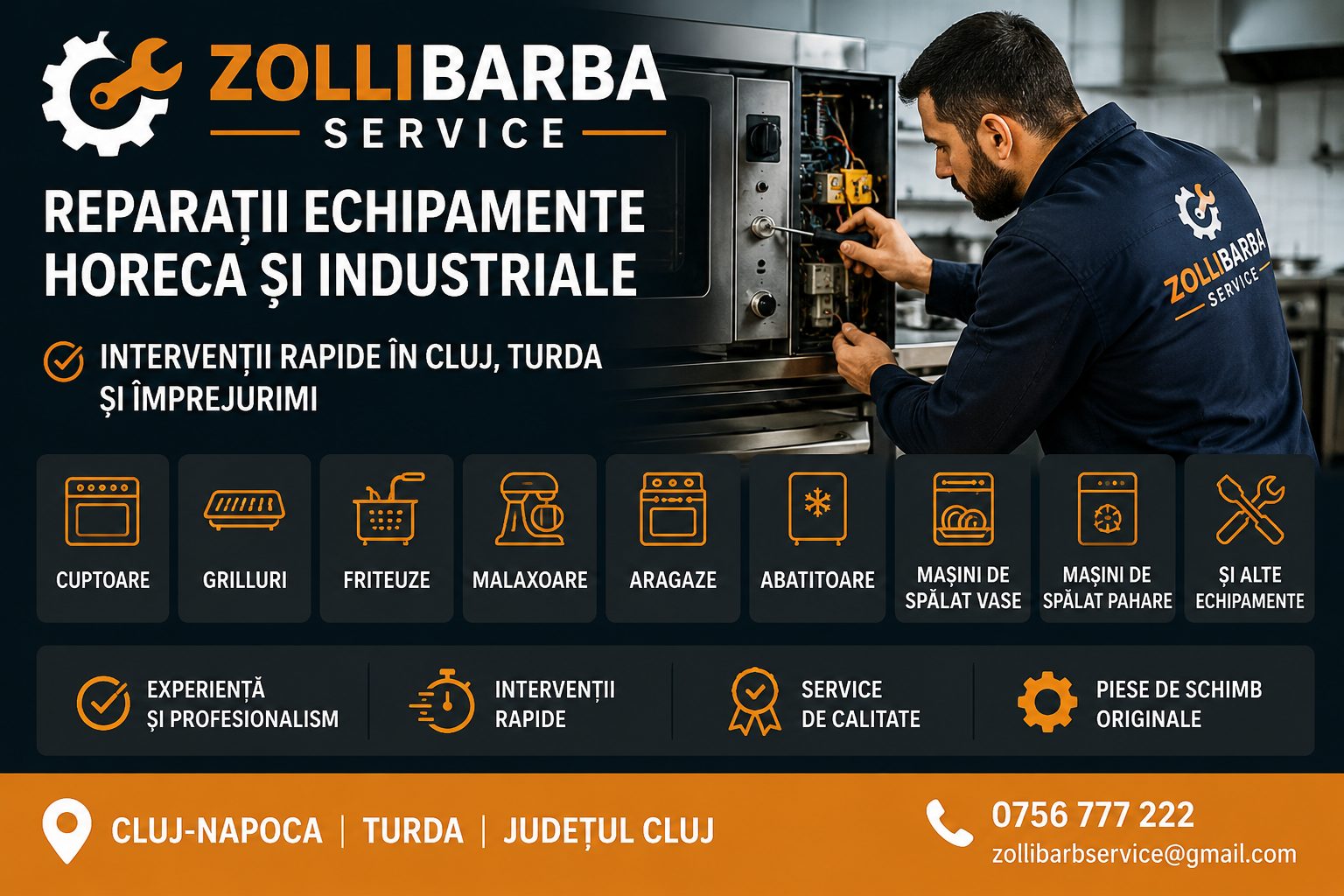 Zollibarba Service - Reparatii echipamente horeca in Cluj si Turda