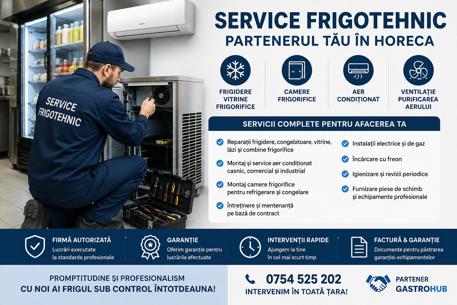 Service Frigotehnic Drobeta-Turnu Severin - Partener GastroHub